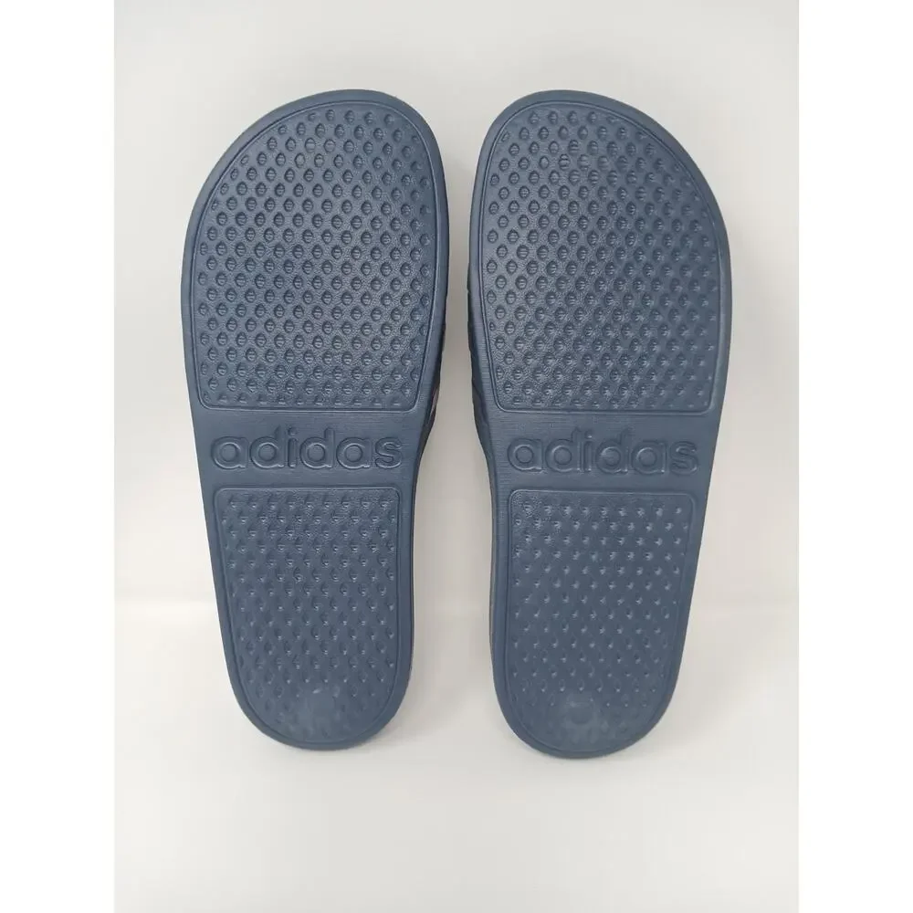 Adidas Adilette Aqua Slides Unisex Men US 9 Women US 10Sandals Slippers New Tags